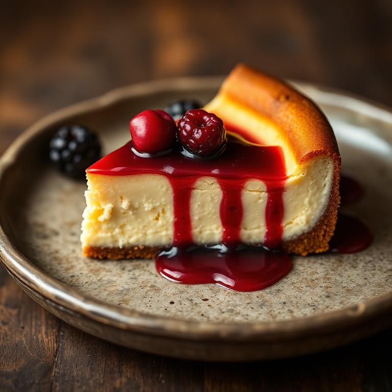 Tarta de queso al horno