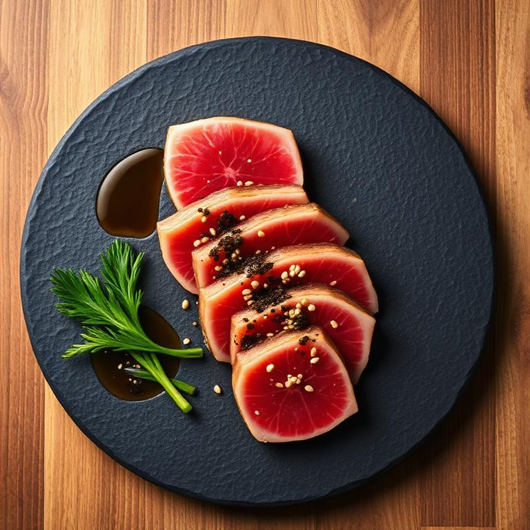 Tataki de atún rojo